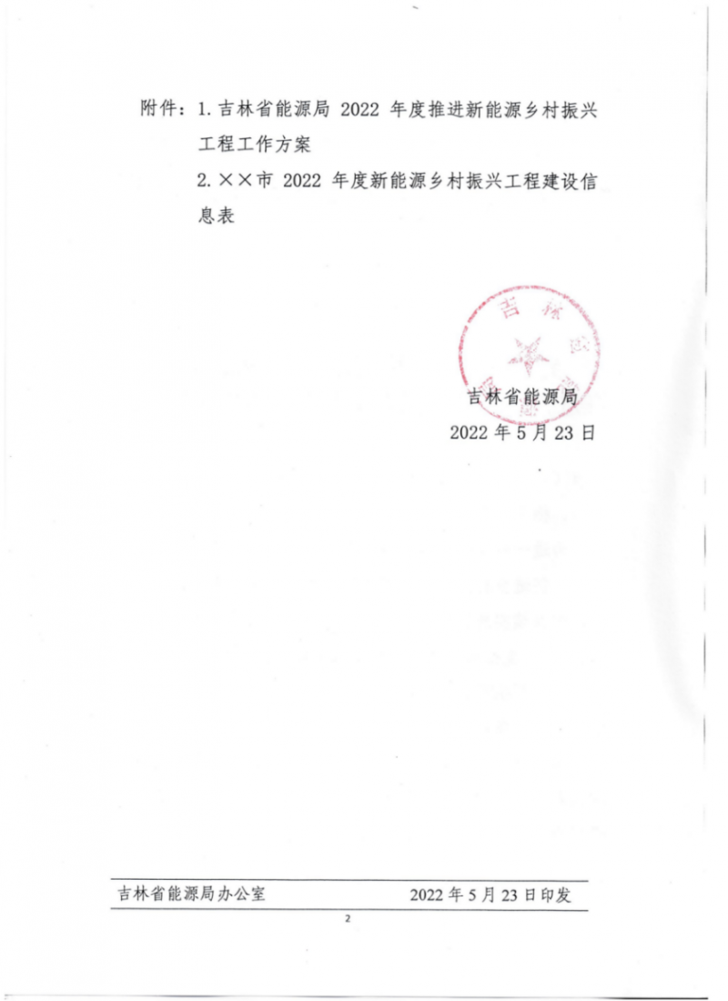 吉林省能源局發布全國首個出臺的省級“新能源+鄉村振興”方案！