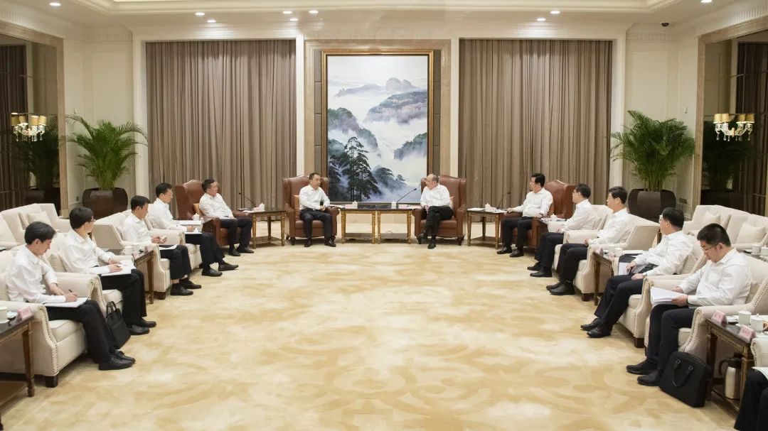 鄒磊、劉明勝拜會福建省委書記尹力、省長趙龍