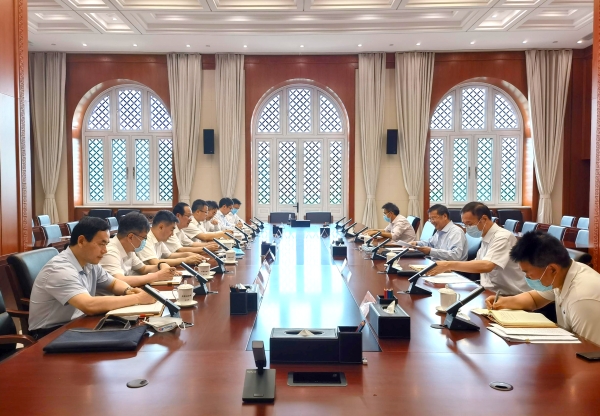 丁焰章拜訪國家能源局黨組書記、局長章建華