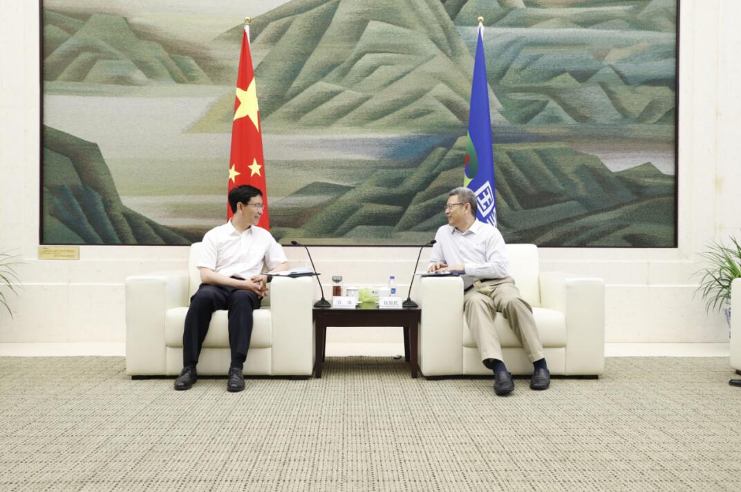 錢智民會見西藏自治區黨委常委、常務副主席任維