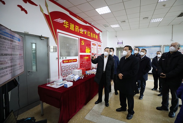 張玉卓到通用技術集團、國藥集團調研強調 全力做好重點防疫藥品物資生產保供 更好服務疫情防控大局