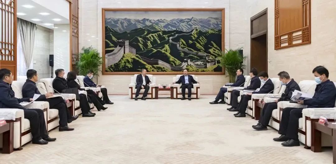 大唐集團黨組書記、董事長鄒磊會見鐵嶺市委書記、市人大常委會主任宋誠