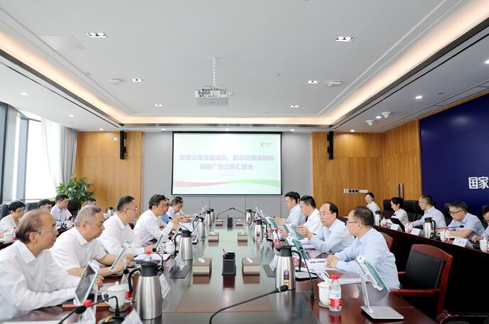 國家電投黨組成員、副總經理徐樹彪拜會廣東省委常委、常務副省長張虎