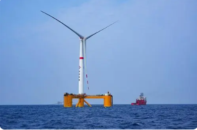 青島制造！我國首座深遠海浮式風電平臺“海油觀瀾號”完成海上安裝