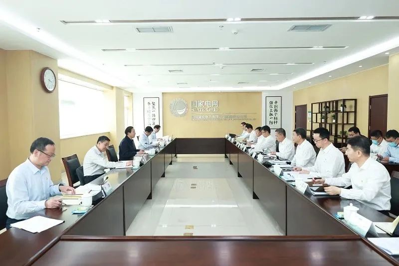 國家電網公司黨組書記、董事長辛保安深入基層開展主題教育專題調研