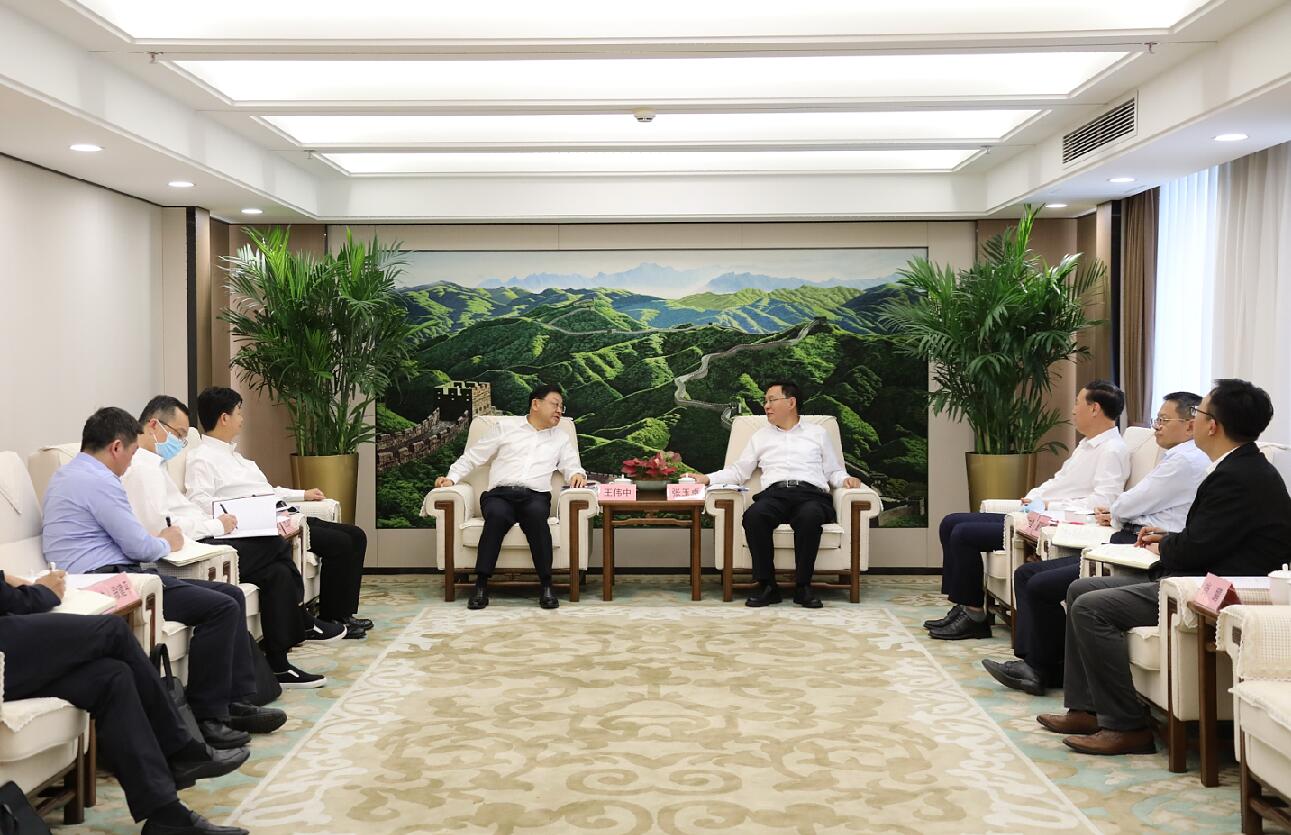國資委黨委書記、主任張玉卓會見廣東省政府主要負責同志