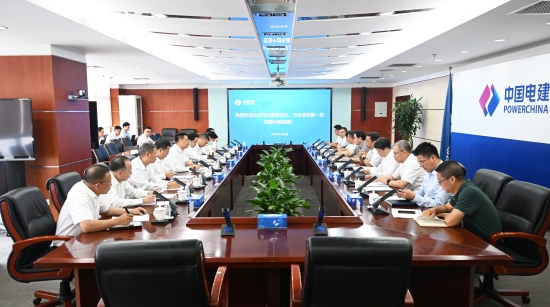 中國電建黨委常委、副總經理劉源會見云浮市委副書記、市長李慶新