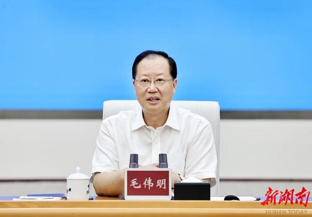 湖南省委副書記、省長毛偉明與發電企業代表座談：強化擔當 滿發穩發