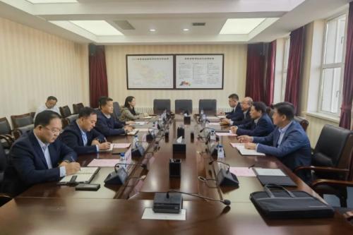吉電股份牛國君拜會吉林省鄉村振興局黨組書記、局長韓陽