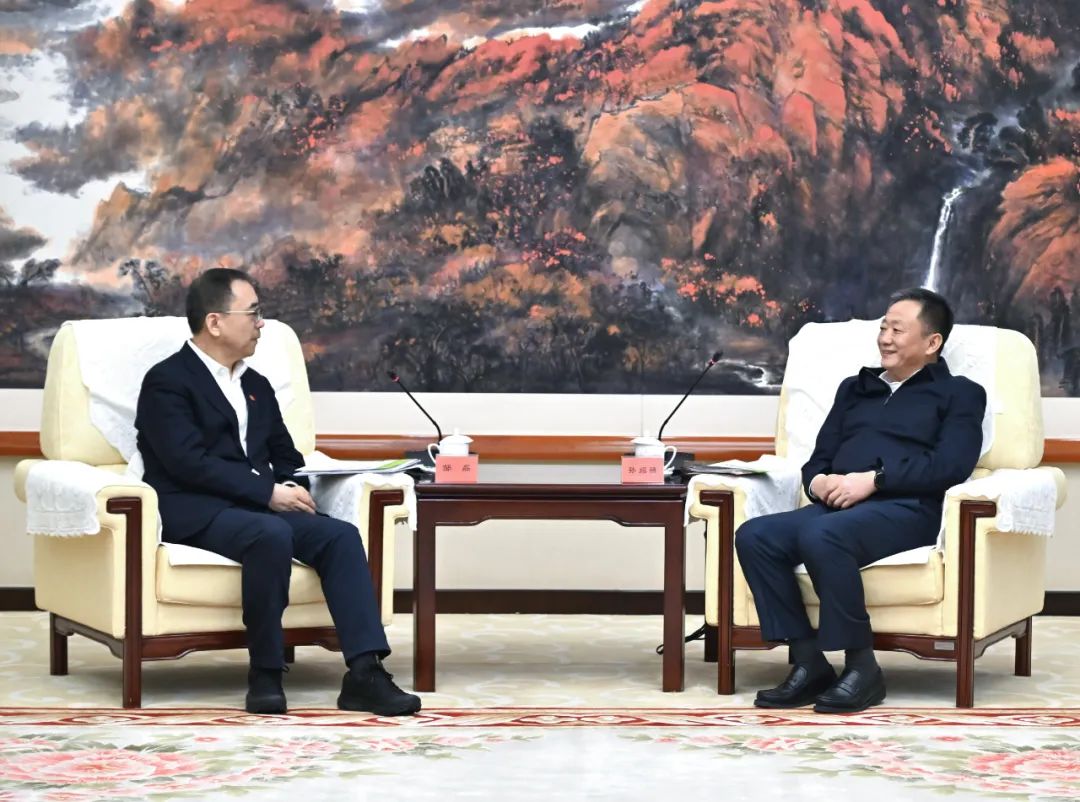 鄒磊拜會內蒙古自治區黨委書記孫紹騁、自治區主席王莉霞