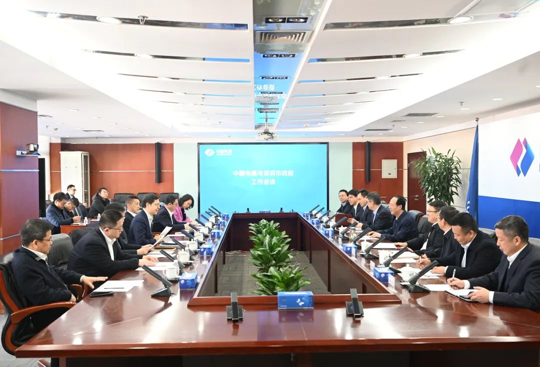 中國電建黨委書記、董事長丁焰章會見深圳市副市長張禮衛