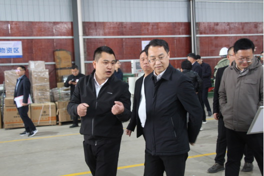 工業強縣，企業擔當，縣領導調研考察江西宏駿