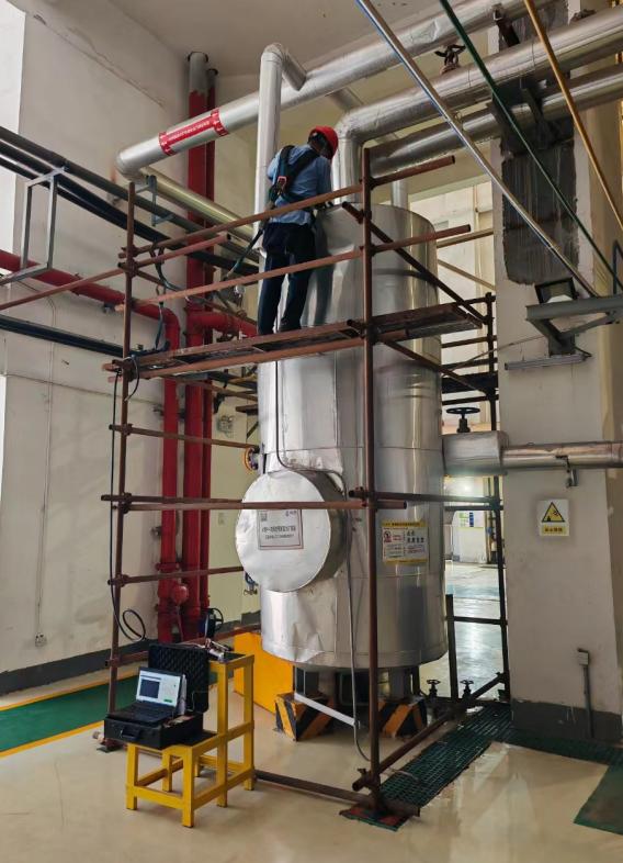 廣東特檢院佛山檢測院高效完成垃圾焚燒發(fā)電企業(yè)安全閥在線(xiàn)校驗