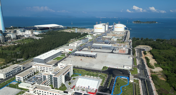 廣東能源集團在惠天然氣產業鏈一體化項目投運