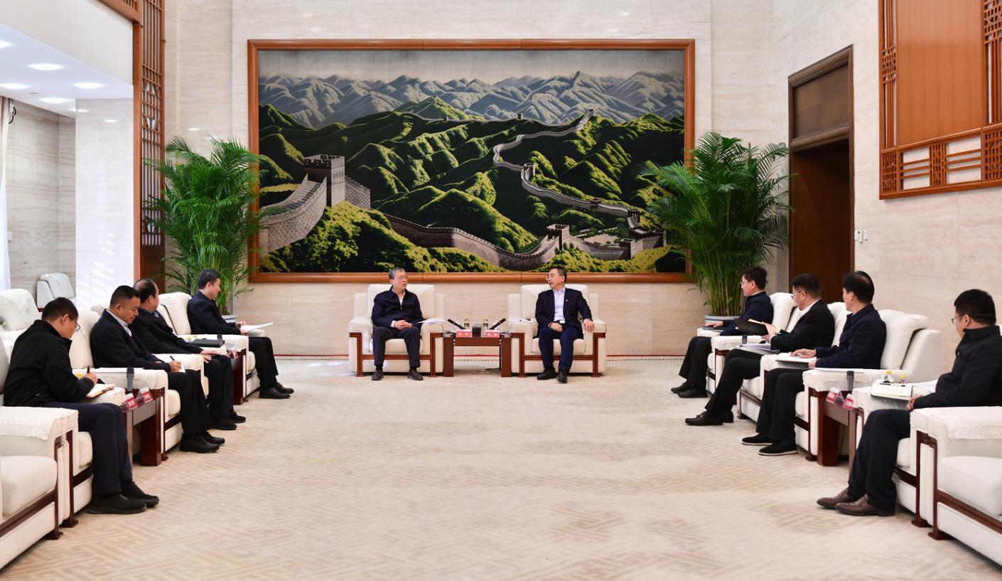 大唐集團董事長(cháng)鄒磊與中國水力發(fā)電工程學(xué)會(huì )理事長(cháng)張野會(huì )談