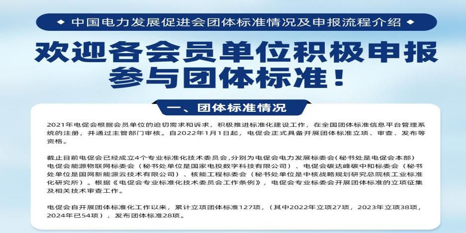 加快數字化轉型，推動(dòng)標準化建設——電促會(huì )團標介紹亮相2024中國電力規劃發(fā)展論壇