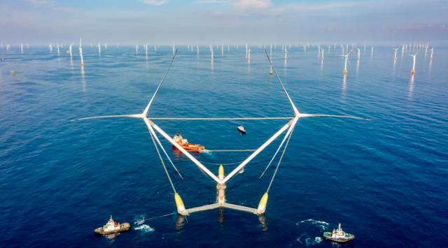 全球最大漂浮式風(fēng)電平臺“明陽(yáng)天成號”正式投運