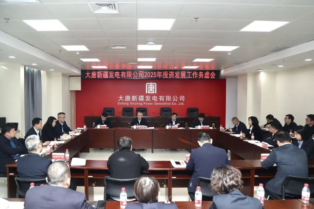 大唐新疆公司召開(kāi)2025年投資發(fā)展工作務(wù)虛會(huì )