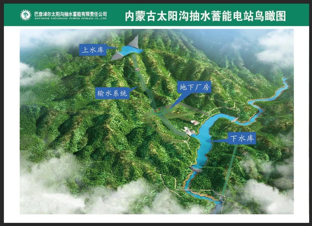 內蒙古太陽(yáng)溝抽水蓄能電站項目取得國家調規批復