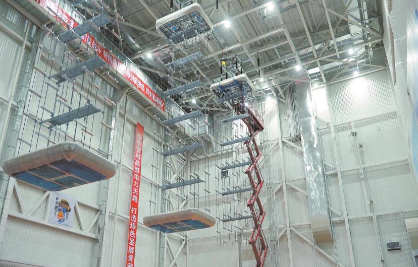 青海格爾木換流站擴建工程目前已進(jìn)入電氣安裝階段