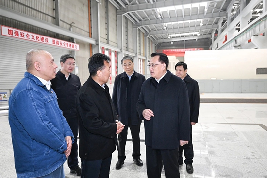 重慶市委書(shū)記袁家軍到華能兩江燃機調研
