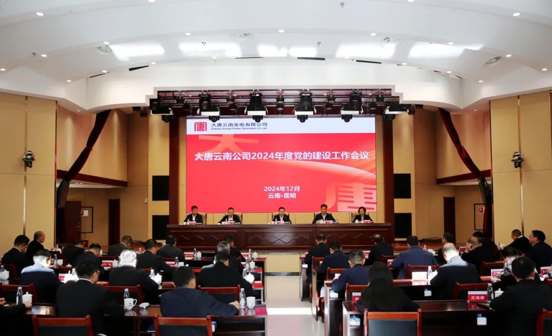 大唐云南公司召開(kāi)2024年度黨的建設工作會(huì )議