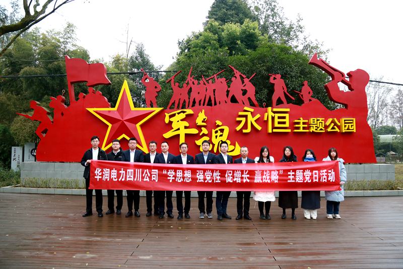 華潤電力四川公司聯(lián)合華潤集團在川企業(yè)開(kāi)展“學(xué)思想、強黨性、促增長(cháng)、贏(yíng)戰略”主題黨日活動(dòng)