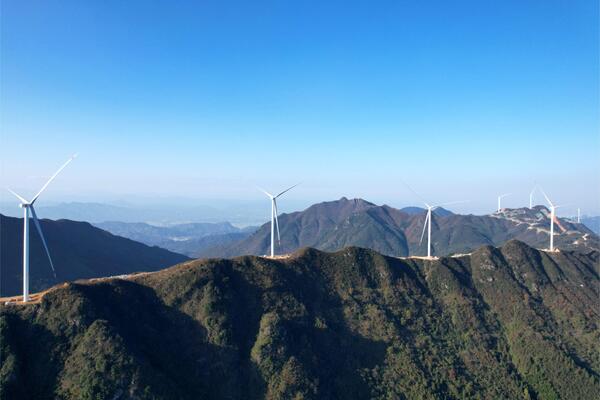 大唐南康隆木鄉風(fēng)電項目全容量并網(wǎng)發(fā)電