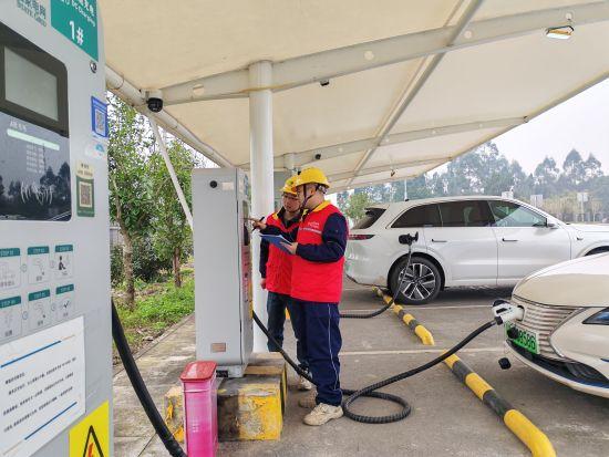重慶新能源車(chē)春節充電次數、電量創(chuàng  )歷史新高