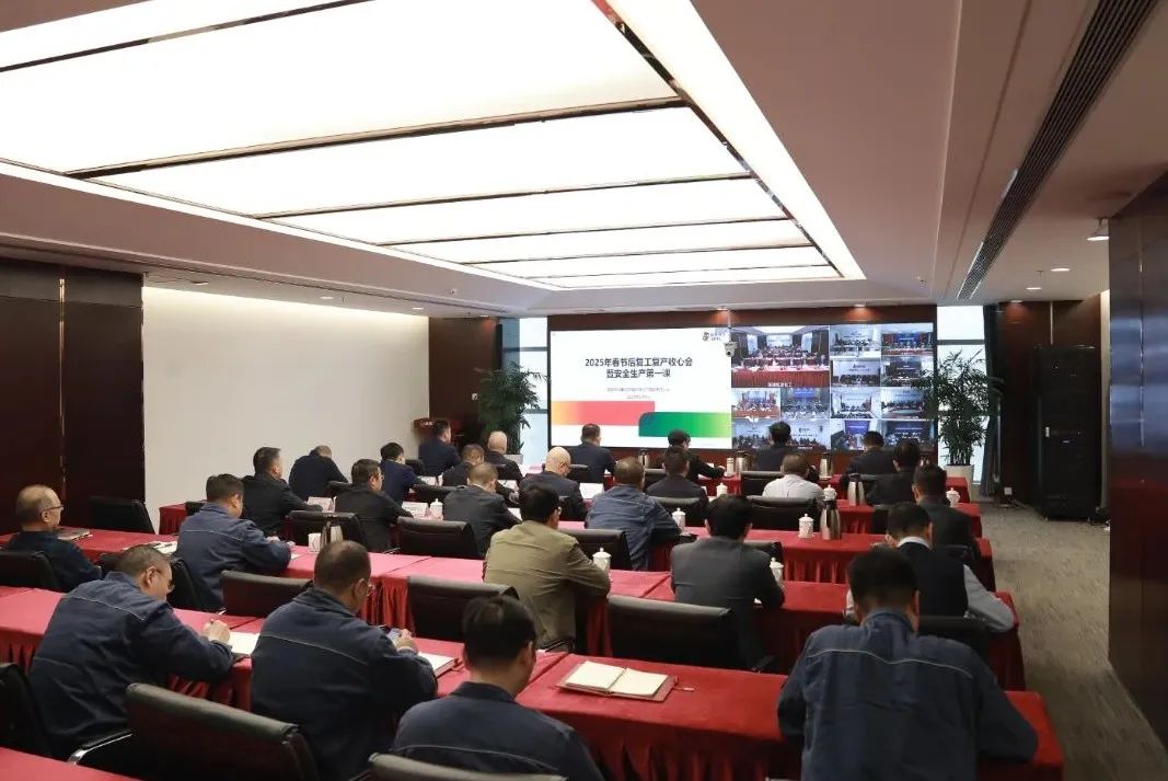 國家電投新疆公司召開(kāi)2025年春節后復工復產(chǎn)收心會(huì )暨安全生產(chǎn)第一課