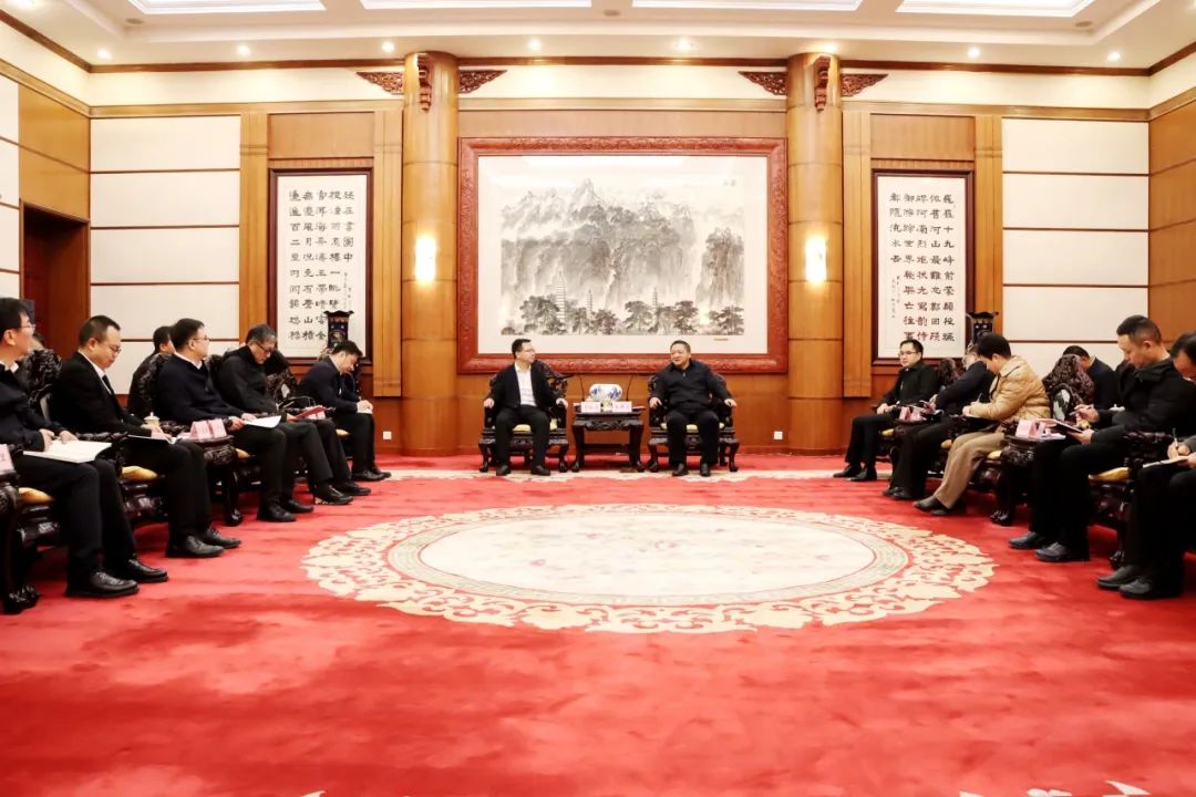 大唐云南公司黨委書(shū)記王繼才拜會(huì )大理州委書(shū)記楊國宗