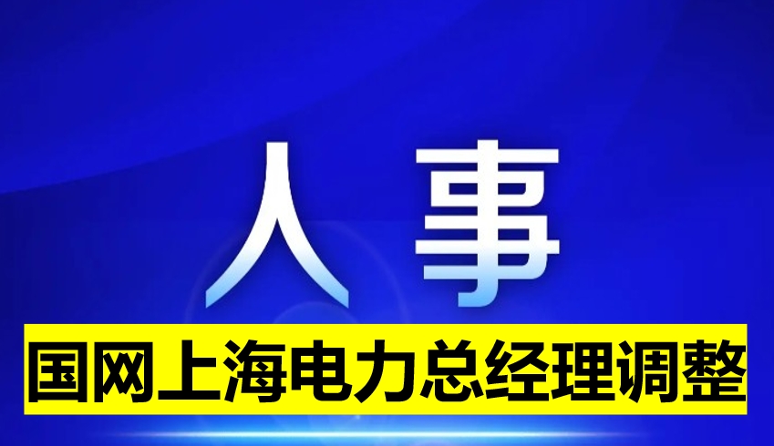 國網上海電力總經理調整